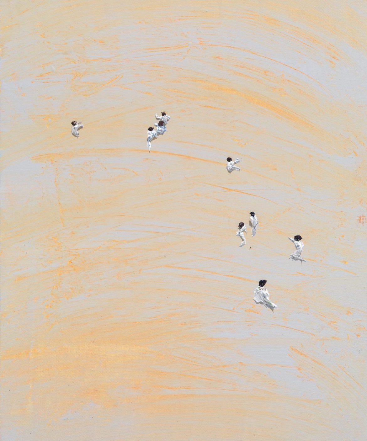 Clemens Krauss, ‘Zellen / Cells’, 2019, oil on canvas, 60 x 50 cm