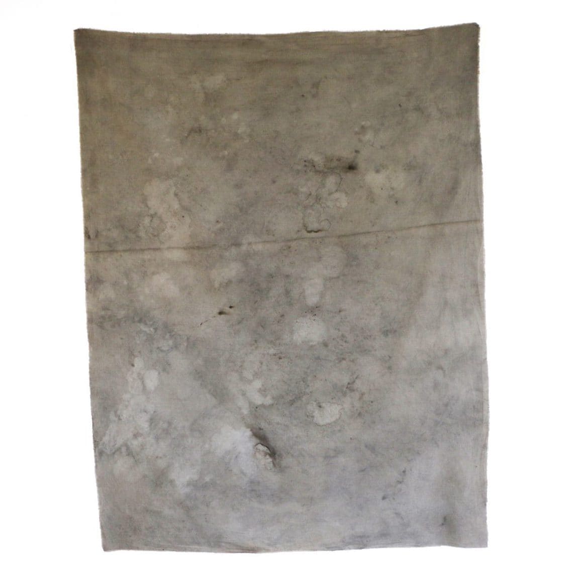 wilayi bangarrii (go for a walk) 6/6, calico, natural dyes (eucalyptus, corymbia and acacia), 96.5cm x 126cm