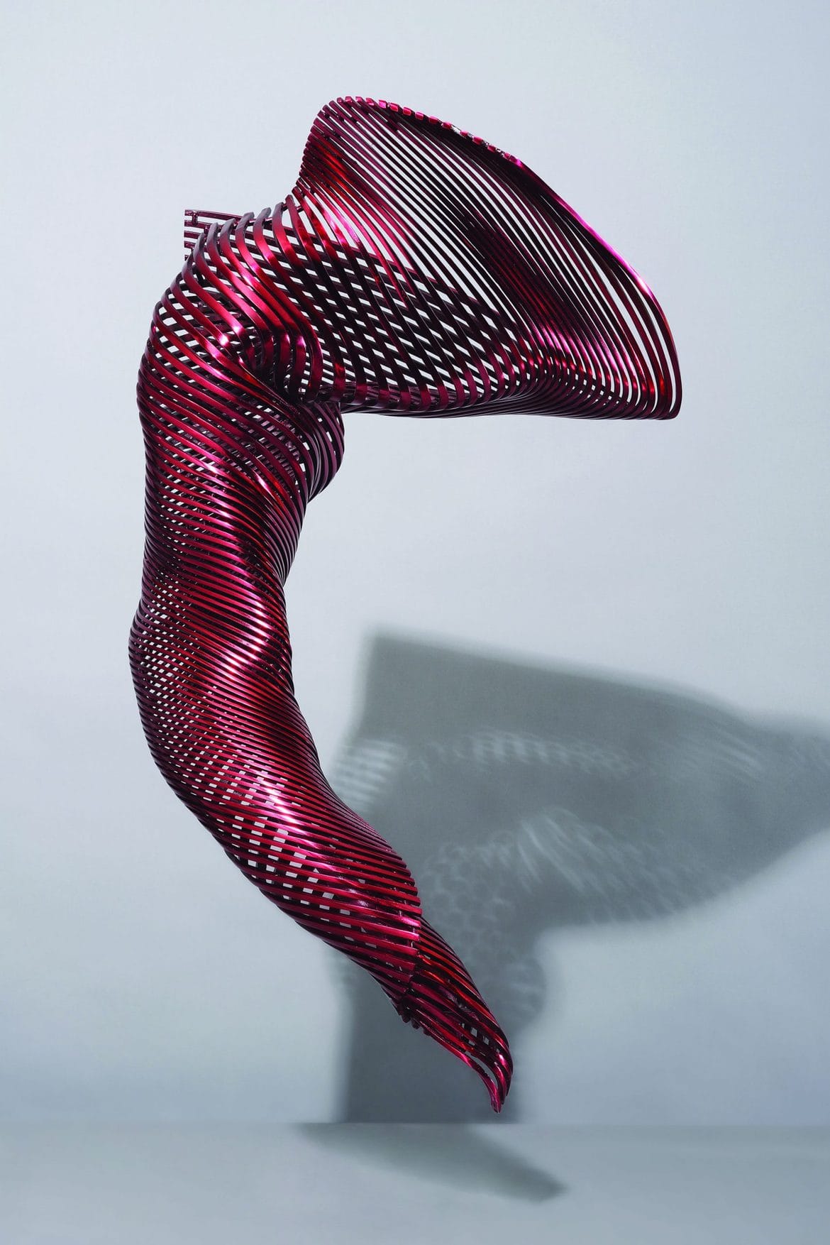 ‘I Am-Dancer’, 2015, stainless steel, red polychrome, 100 x 41 x 56 cm, artist’s proof, edition of 5 + 1AP