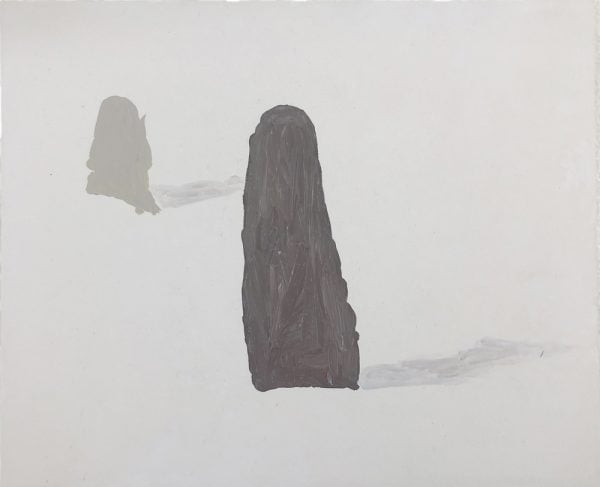 Dominik Mersch Gallery, Clemens Krauss, 'Remaining Silent 1’, 2013, acrylic on board, 13 x 18 cm