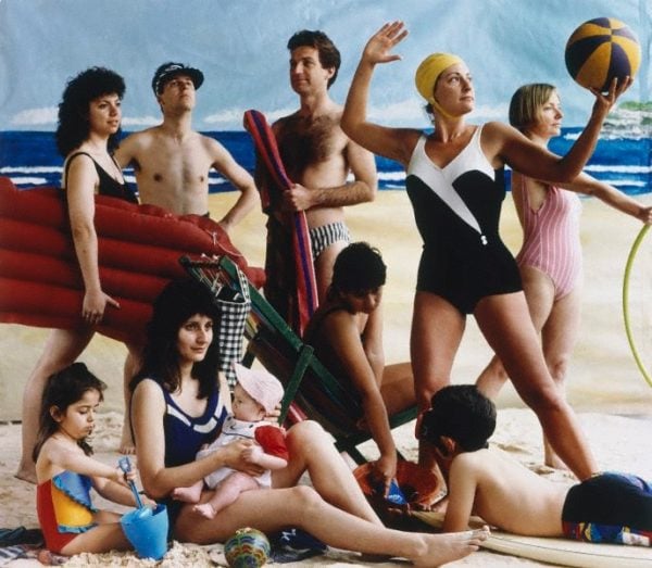 'Bondi: Playground of the Pacific, Bathers’,1989, type C colour photographs, 74 x 90cm, edition 9 of 20