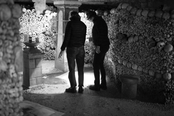 Julia Davis and Lisa Jones - Catacombs Paris Works in Progress, 2020
