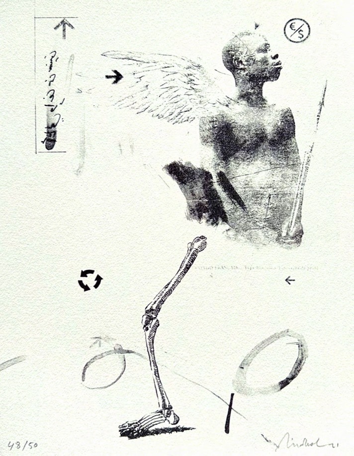 ‘Untitled 1’, lithographs on watercolour paper, 23 x 31 cm, edition of 50