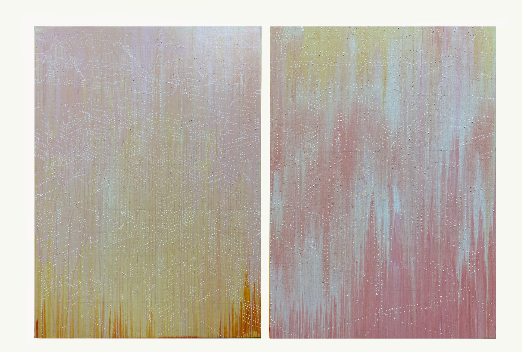 ‘Ghost Vista 2+3’, 2022-23, oil and acrylic on Belgian Linen, 170 x 247 cm
